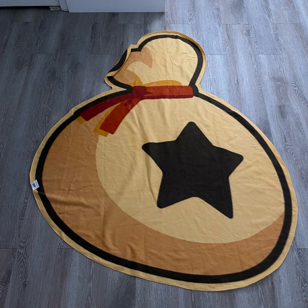 Newofficially licensed Nintendo Animal Crossing bellbag throw blanket for gamers